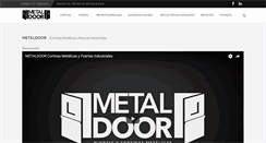 Desktop Screenshot of metaldoor.cl