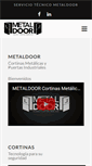 Mobile Screenshot of metaldoor.cl